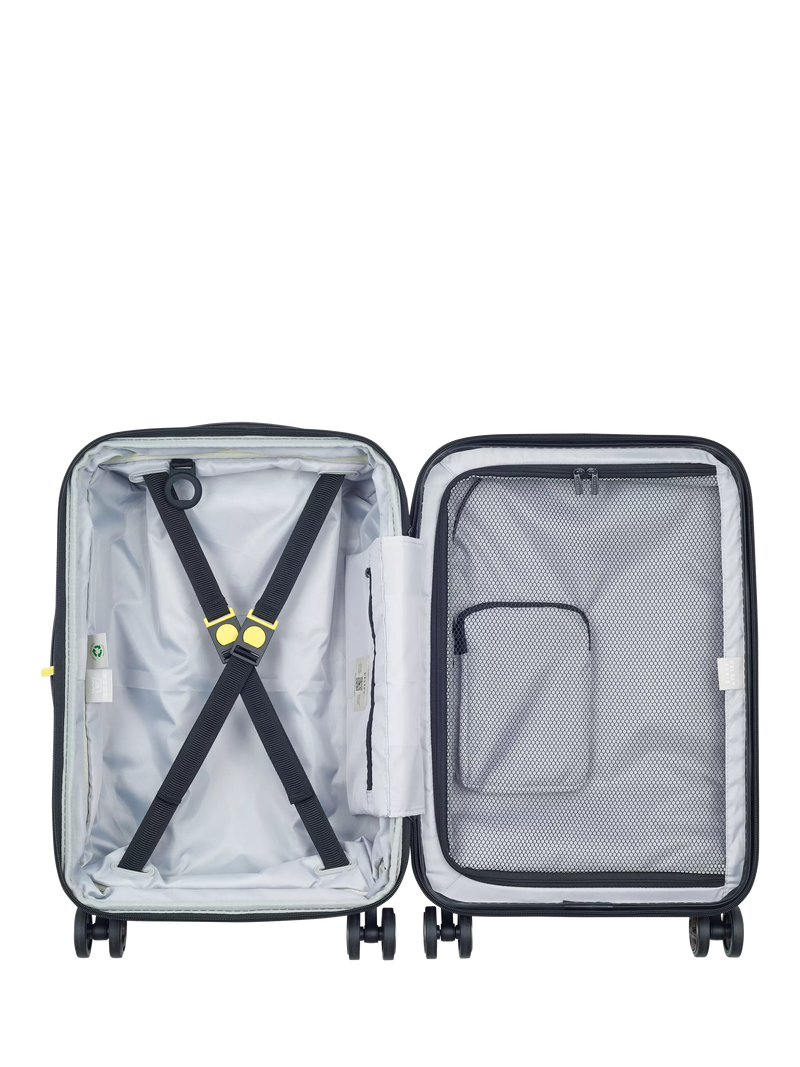 Delsey Shadow 5.0 cabin trolley 55cm blue, imported from the UK