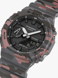 Casio G-SHOCK 2100 camo digital analogue watch, UK version