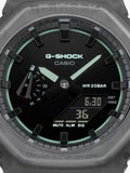 Casio G-SHOCK Smoked Lights 2100 watch black resin - British product