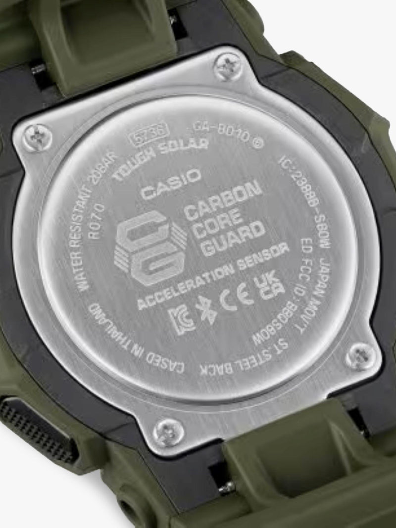 Casio G-Shock solar watch green, imported from the UK