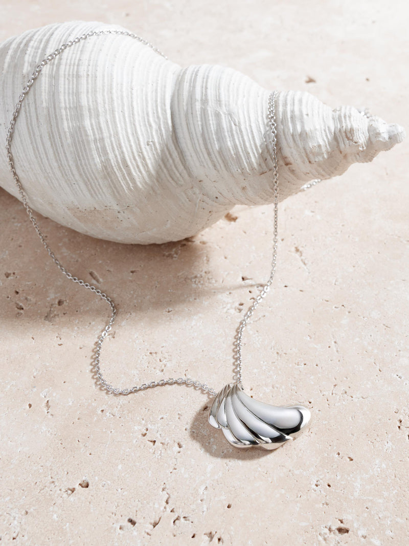 Kit Heath Océane Shell Echo Grande necklace sterling silver (British brand)