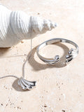 Kit Heath Océane Shell Echo Grande necklace sterling silver (British brand)