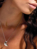 Kit Heath Océane Shell Echo Grande necklace sterling silver (British brand)