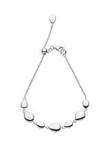 John Lewis Kit Heath Coast Pebble Link Bracelet, Silver- Buy online at McGrocer