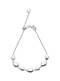 Kit Heath coast pebble link bracelet silver, UK version