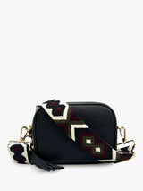 John Lewis Apatchy London Leather Cross Body Bag Black- Buy online at McGrocer