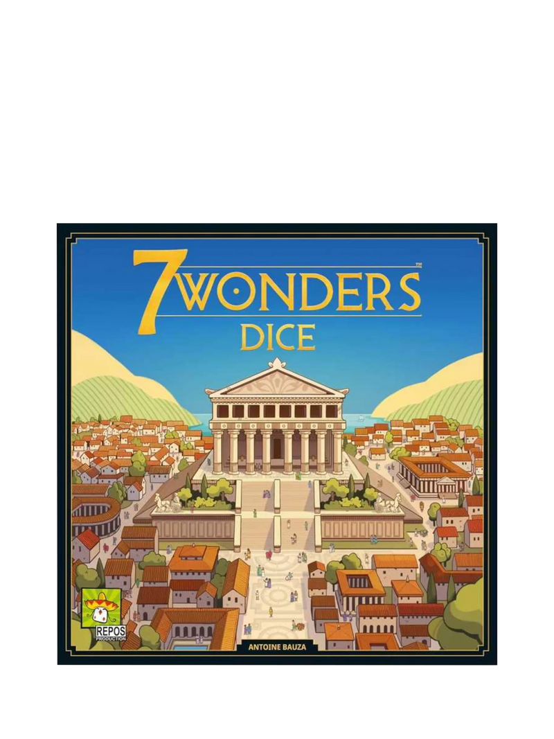 Asmodee 7 Wonders Dice Game board game set (British brand)