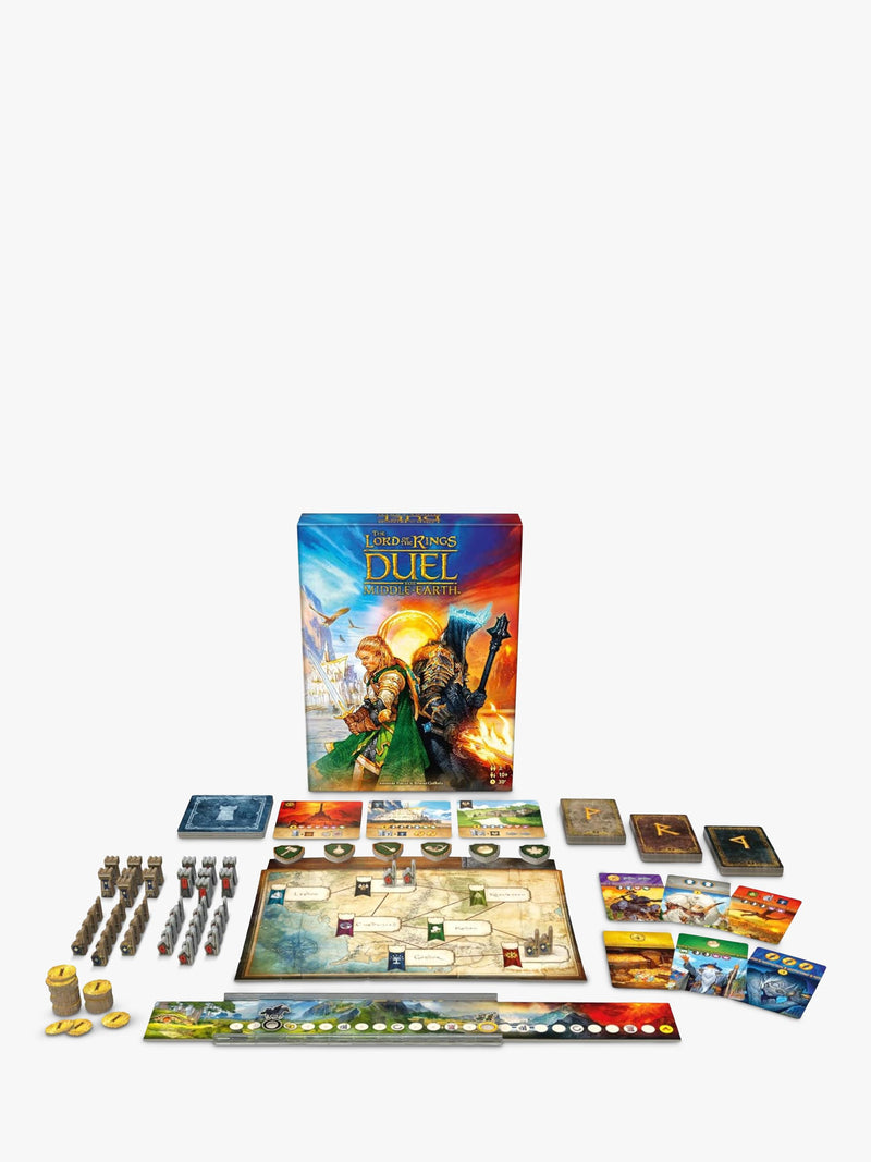 Asmodee Lord of the Rings Duel for Middle-earth board game (British brand)