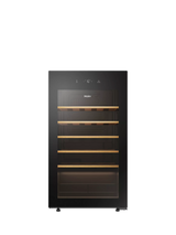 John Lewis Haier Wine Bank 50 HWS34GGH1K Freestanding 34-Bottle Wine Cooler Black- Buy online at McGrocer