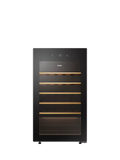 Haier freestanding wine cooler 34-bottle black - British product