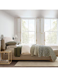 West Elm Laney Floral quilted bedspread king size, imported from the UK