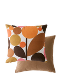 Orla Kiely Bubble Flower Cushion, Orange