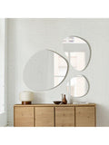 West Elm Fenny Frameless Mirror H76xW61cm (British brand)
