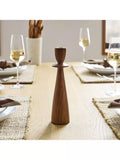 West Elm Tira Tapered Ash Wood Candle Holder, UK version