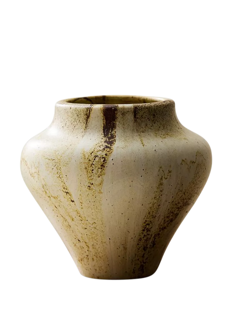 West Elm Sahar small ceramic vase H16.3cm - British product
