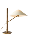West Elm Devon Table Lamp in Antique Brass, UK version