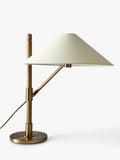 West Elm Devon Table Lamp in Antique Brass, UK version