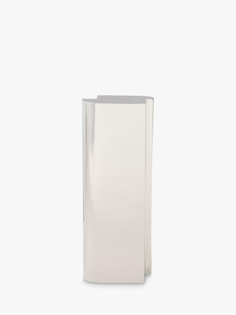 West Elm Hendrix drinks table chrome British brand