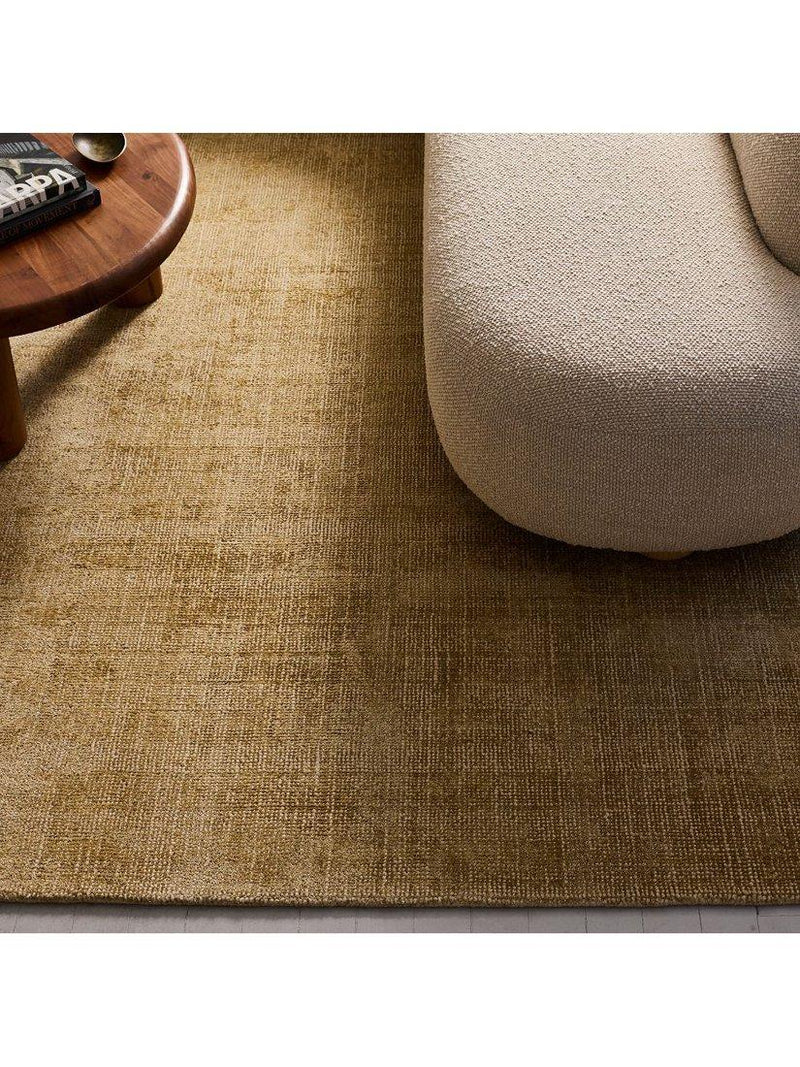West Elm Glimmer hand woven rug Honey 152x244cm - British product