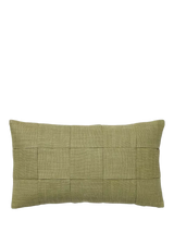 John Lewis West Elm Basket Weave Cushion Cover, Elm, 30cm x 53cm- Buy online at McGrocer