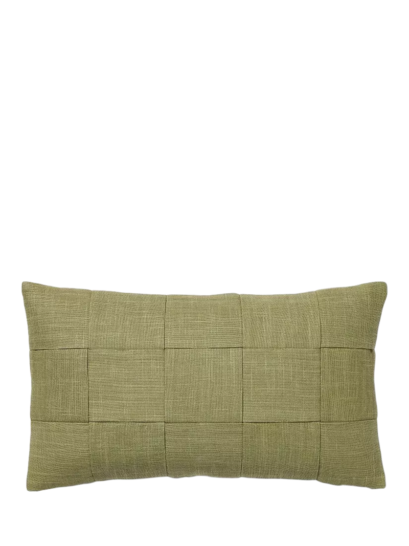 West Elm basket weave cushion cover 30x53cm, imported from the UK