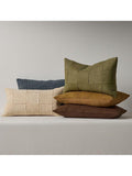 West Elm basket weave cushion cover 30x53cm, imported from the UK
