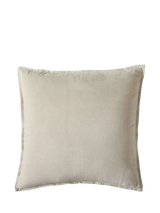 John Lewis West Elm Classic Cotton Velvet Cushion Cover Sand 51x51cm- Buy online at McGrocer