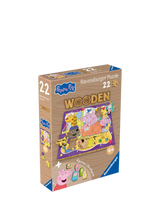 John Lewis Peppa Pig Wooden Jigsaw Puzzle 22 Pieces- Buy online at McGrocer