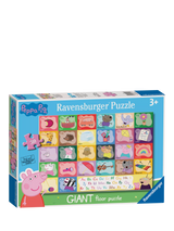 John Lewis Peppa Pig Ravensburger Alphabet Giant Floor Jigsaw Puzzle 30 Piece- Buy online at McGrocer
