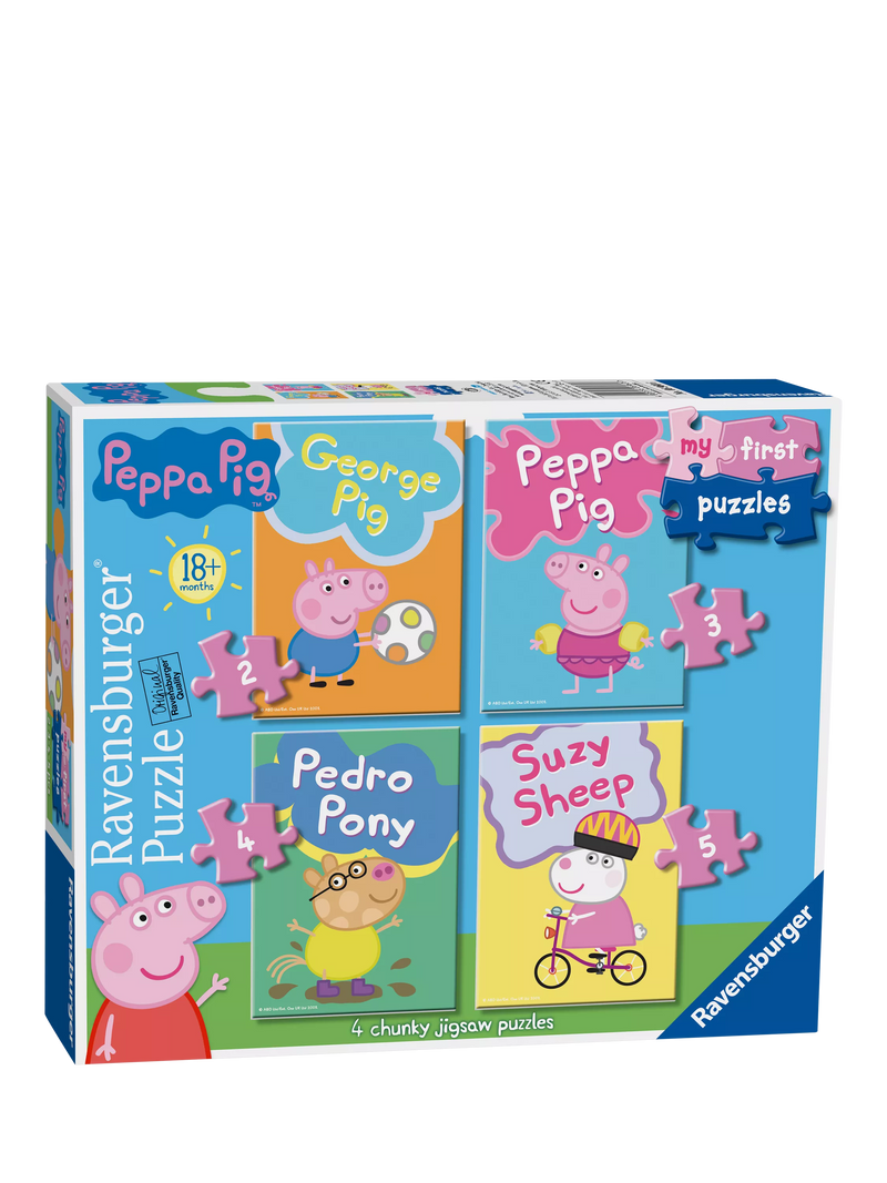 Peppa Pig My First Jigsaw Puzzle set, imported from the UK