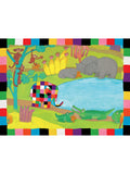 Elmer 4-in-1 jigsaw puzzle set 72 pieces (British brand)