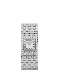 Frederique Constant Classics Manchette women's square watch silver bracelet - British product