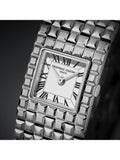 Frederique Constant Classics Manchette women's square watch silver bracelet - British product