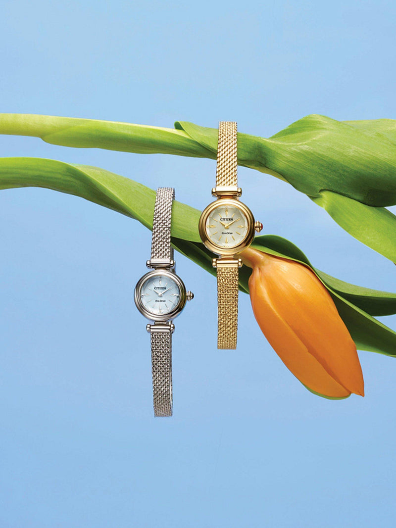 Citizen Fio women's silver mesh watch 18mm, UK version