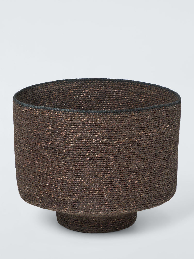 John Lewis seagrass pedestal baskets set of 2 cocoa - British product
