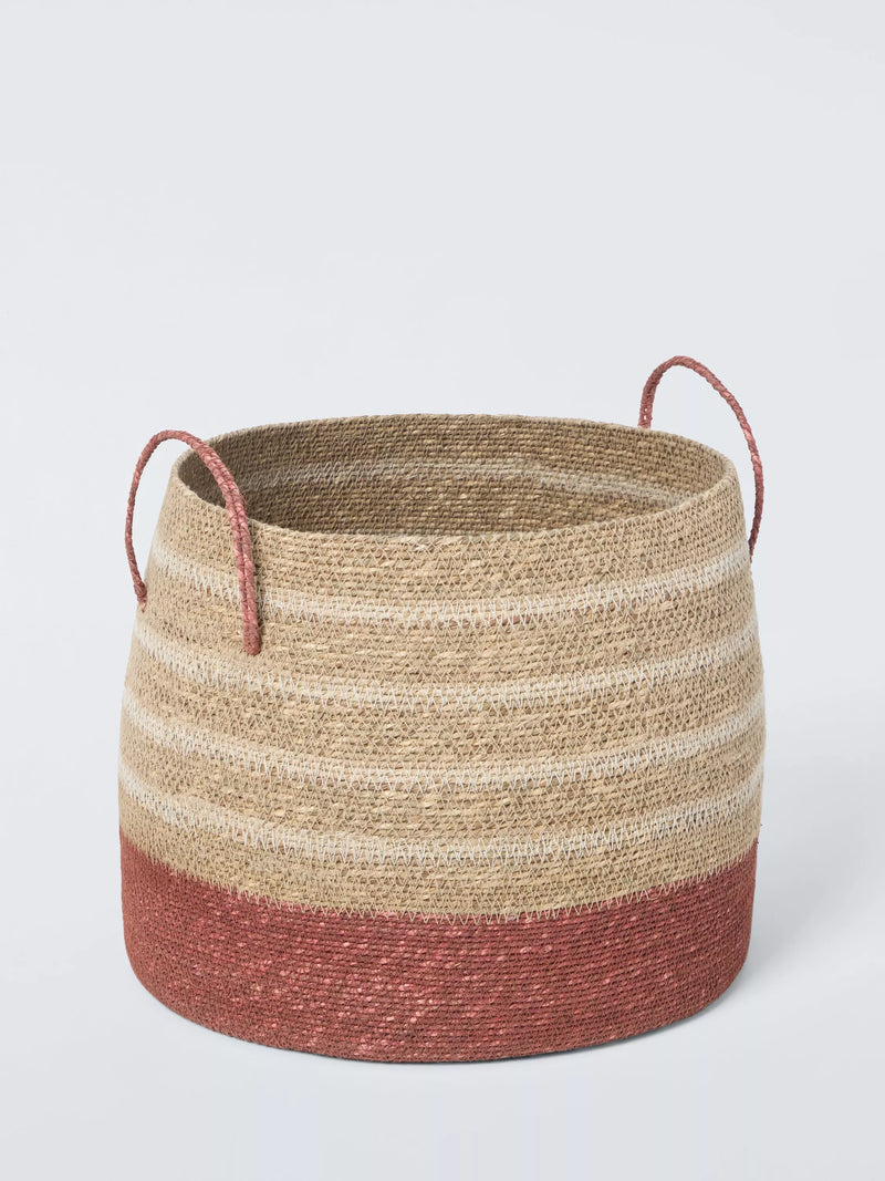 John Lewis seagrass basket medium auburn, UK version