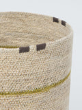 John Lewis seagrass stripe basket medium, imported from the UK