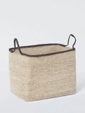 John Lewis seagrass basket with accent handles small, UK version