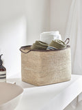 John Lewis seagrass basket with accent handles small, UK version