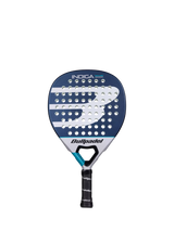 John Lewis Bullpadel Indiga Power Diamond Shaped Padel Racket, Blue/Navy- Buy online at McGrocer