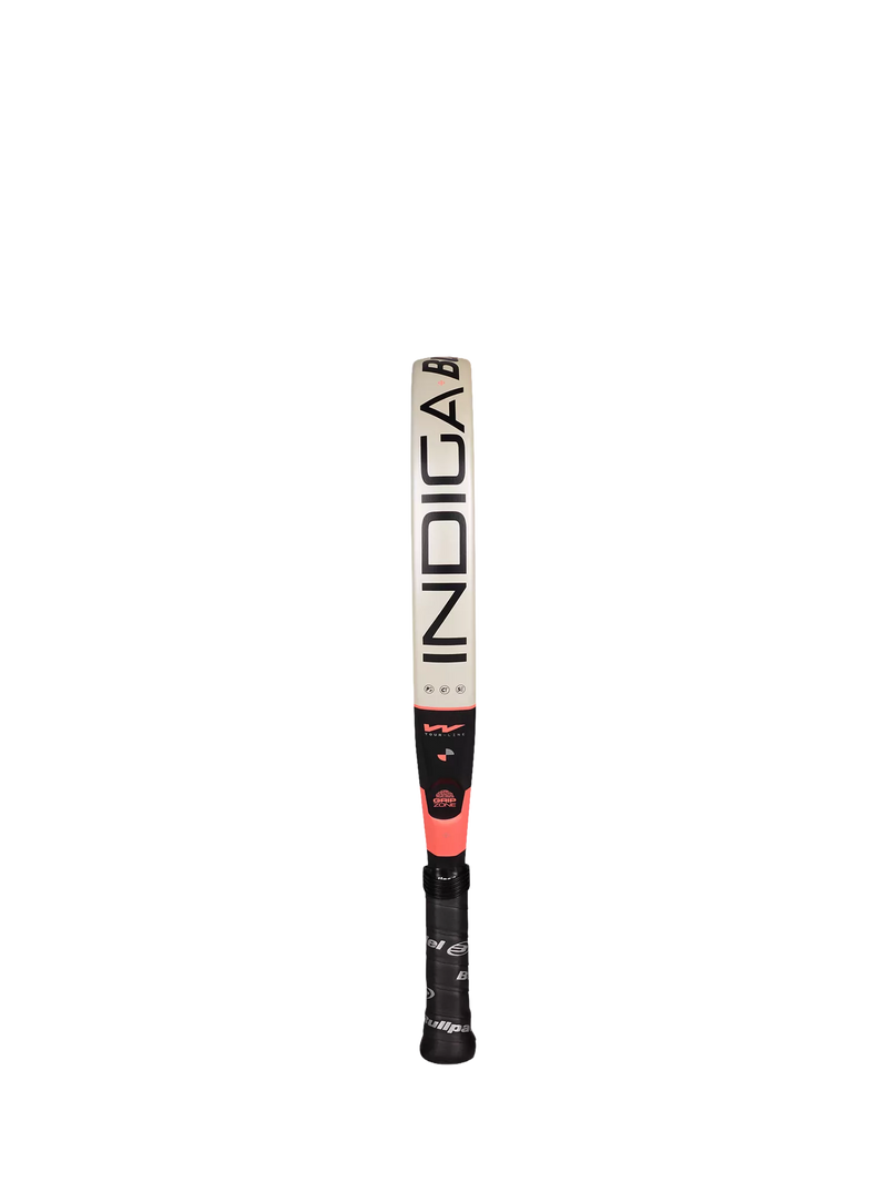 Bullpadel Indiga W round-shaped padel racket off white (British brand)