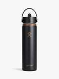 Hydro Flask wide mouth water bottle with straw cap 709ml, imported from the UK