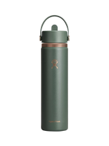 John Lewis Hydro Flask Double Wall Vacuum Insulated Wide Mouth Flex Straw Cap Drinks Bottle, 709ml- Buy online at McGrocer
