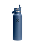 Hydro Flask Double Wall Vacuum Insulated Stainless Steel Flip Straw Drinks Bottle 621ml