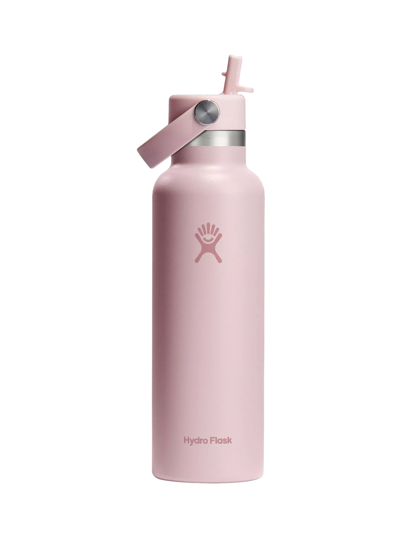 Hydro Flask Double Wall Vacuum Insulated Stainless Steel Flip Straw Drinks Bottle 621ml