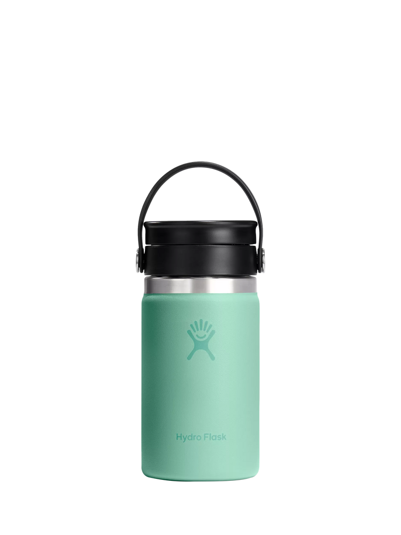 Hydro Flask Double Wall Vacuum Insulated Stainless Steel Wide Mouth Travel Mug, 355ml, Mermaid Green