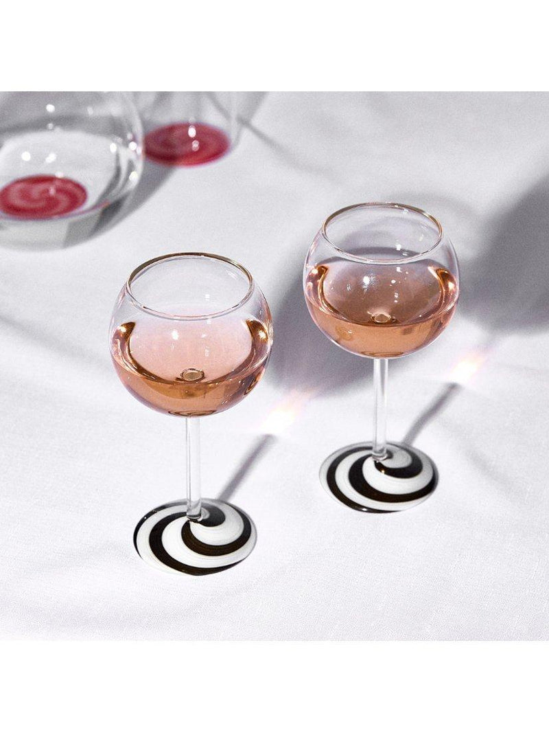 Fazeek Swirl Wine Glasses set of 2 140ml, UK version