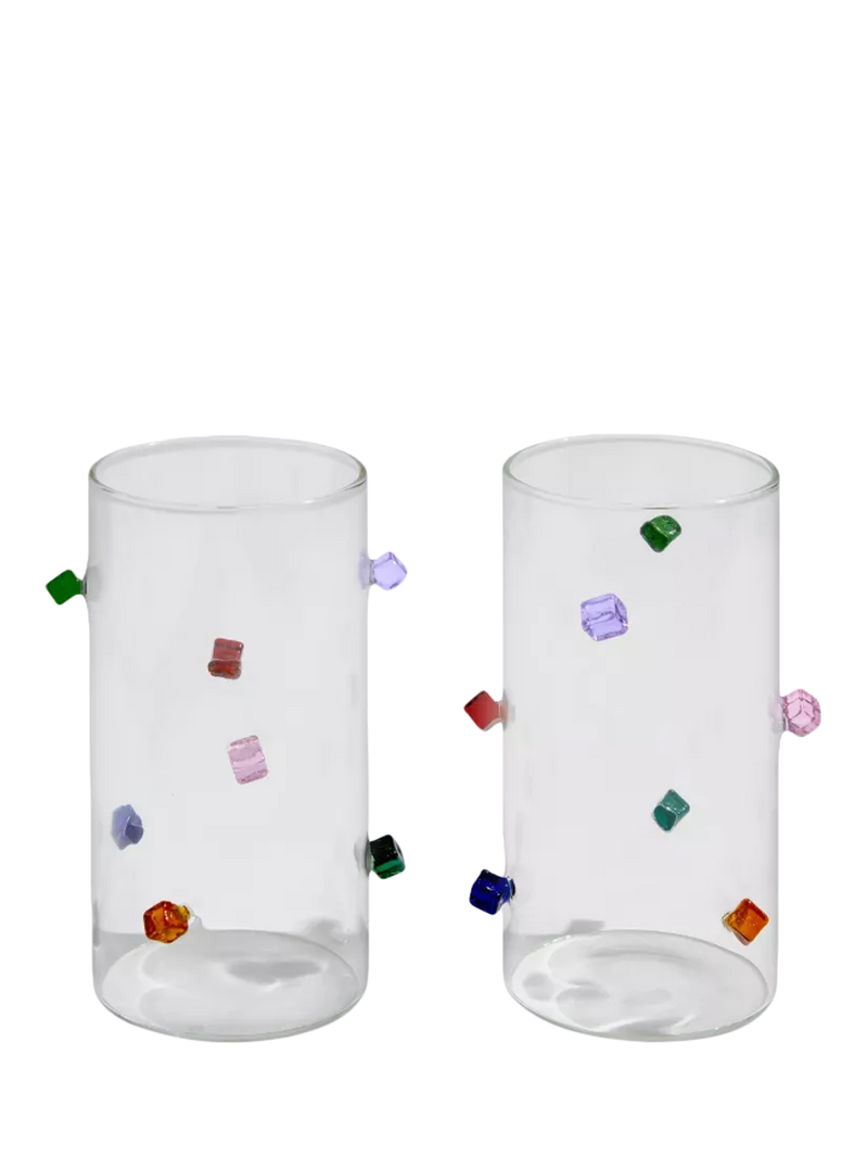 Fazeek Jewel highball glasses set of two 300ml - British product