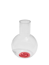 John Lewis Fazeek Swirl Glass Carafe 1.5L Red/Pink- Buy online at McGrocer
