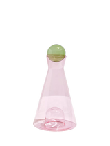 John Lewis Fazeek Vice Versa Glass Carafe Pink/Green 1.4L- Buy online at McGrocer
